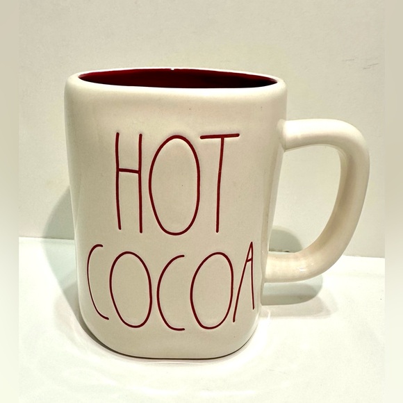 Rae Dunn | Kitchen | Rae Dunn By Magenta Hot Cocoa Mug Red | Poshmark